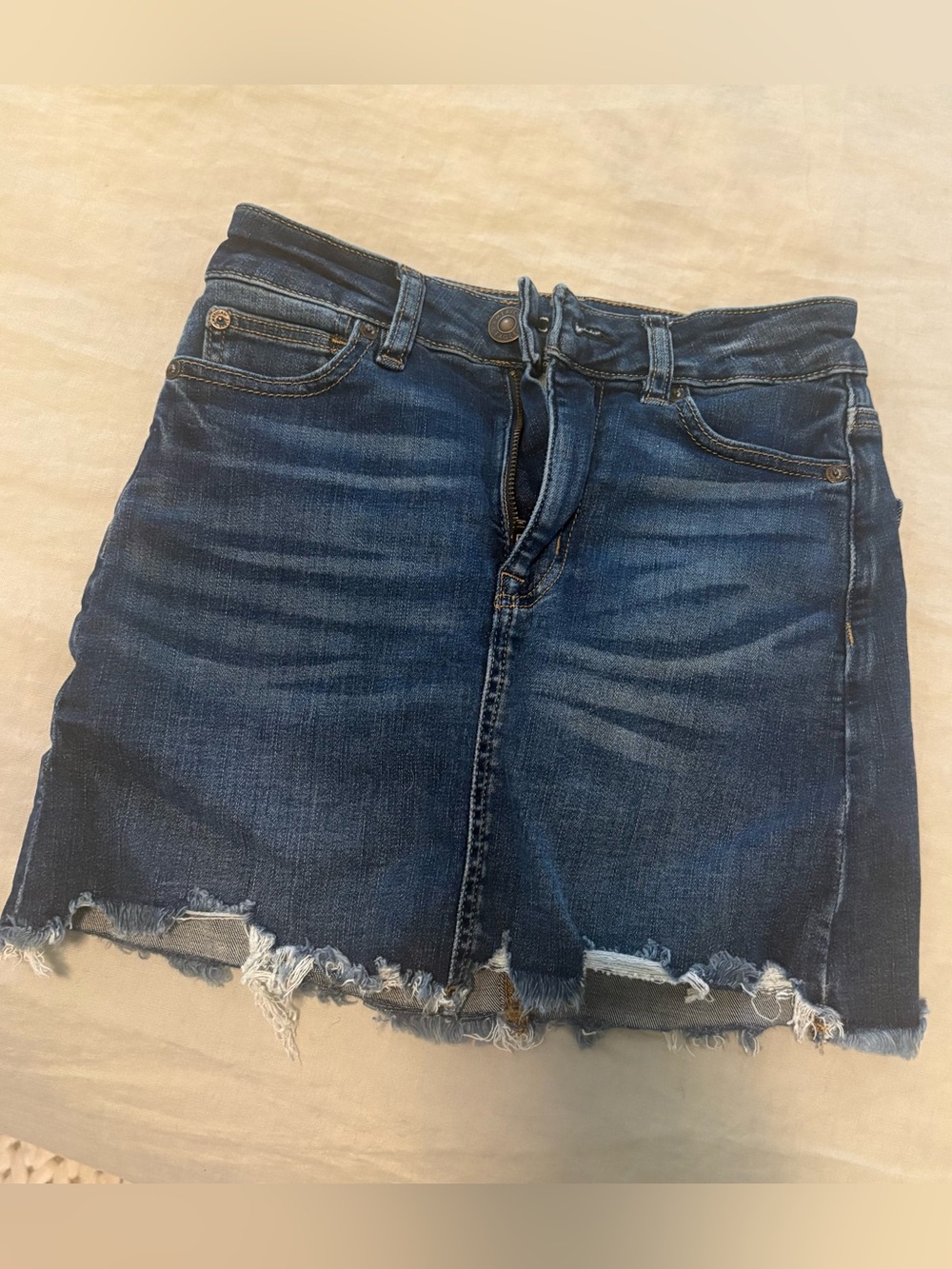 American Eagle Denim Mini Skirt